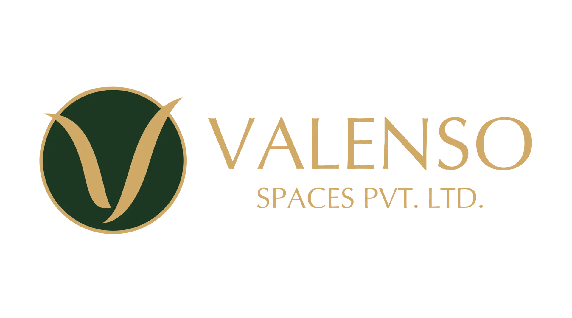 Valenso Spaces Logo – Premium Villas & Commercial Interior Design